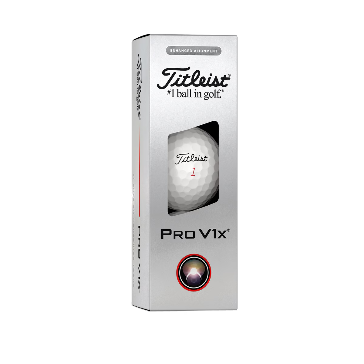 Titleist Pro V1x '25 Enhanced Alignment Golf Balls - Dozen