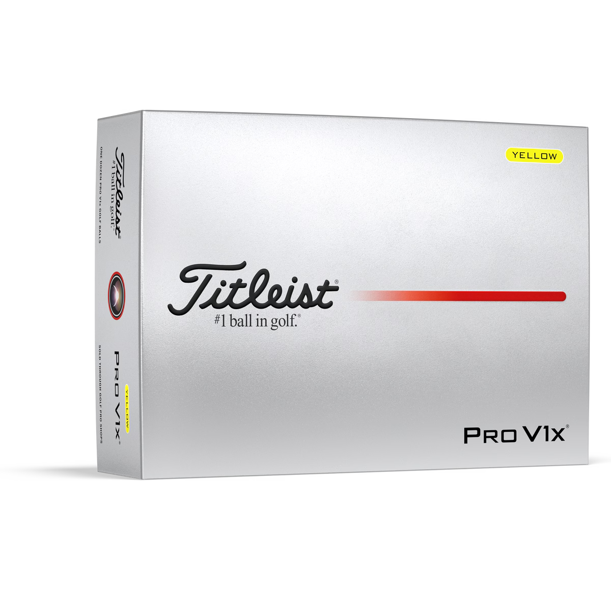 Titleist Pro V1x '25 Yellow Golf Balls - Dozen