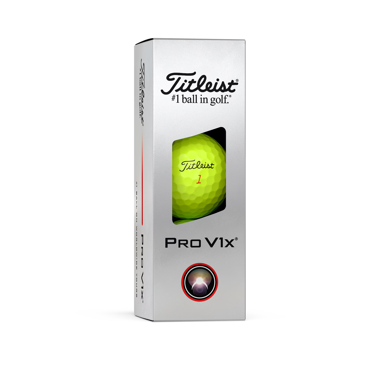 Titleist Pro V1x '25 Yellow Golf Balls - Sleeve