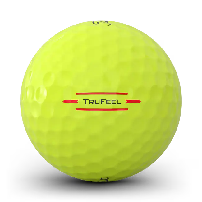 Titleist 26' Trufeel Yellow Golf Balls