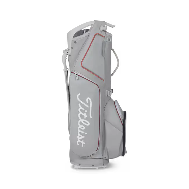 Titleist 26' Hybrid 14 Stand Bag - Gray/Crimson/White