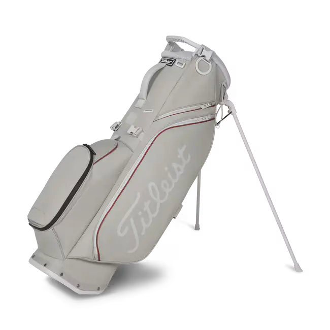 Titleist 26' Players S4 Stand Bag - Gray/Crimson/Marble
