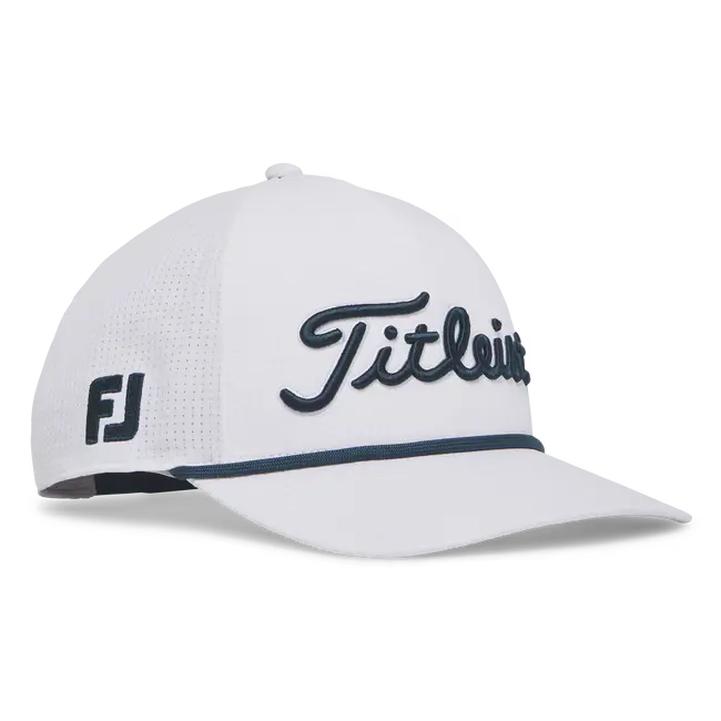 Titleist Tour Rope Cap - White/Monterey