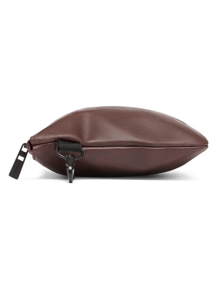 Titleist Birth Place Of Golf Zipper Pouch - Noble Brown
