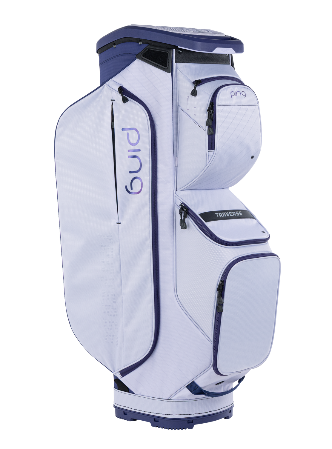 Ping Traverse Cart Bag - Lilac/Plum
