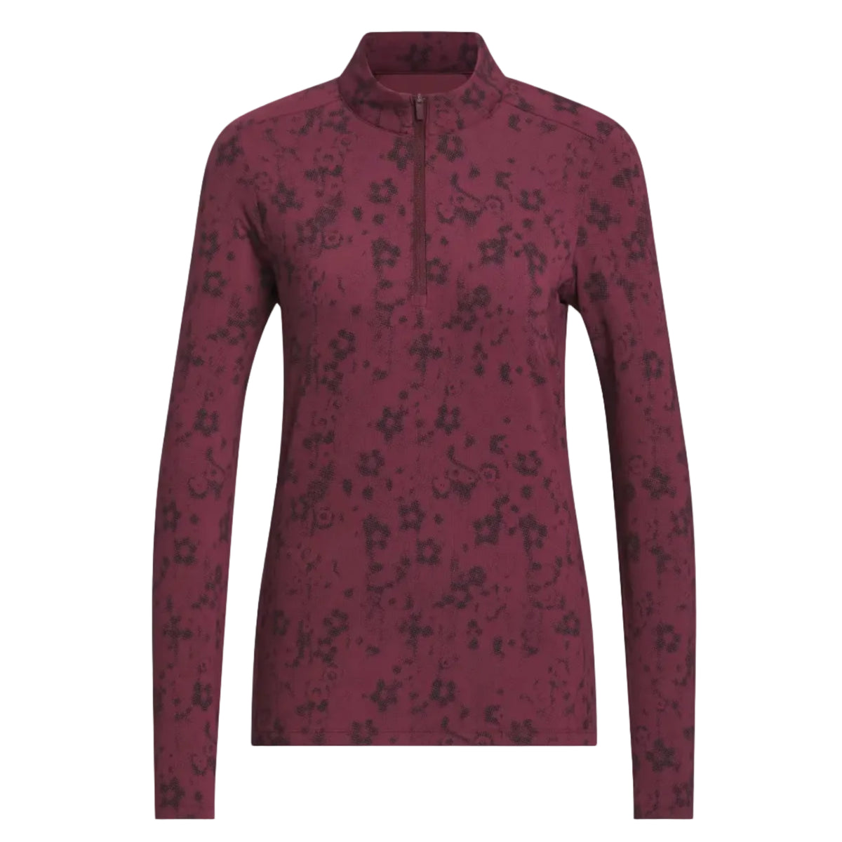 ADIDAS PRINTED MAROON LONG SLEEVE