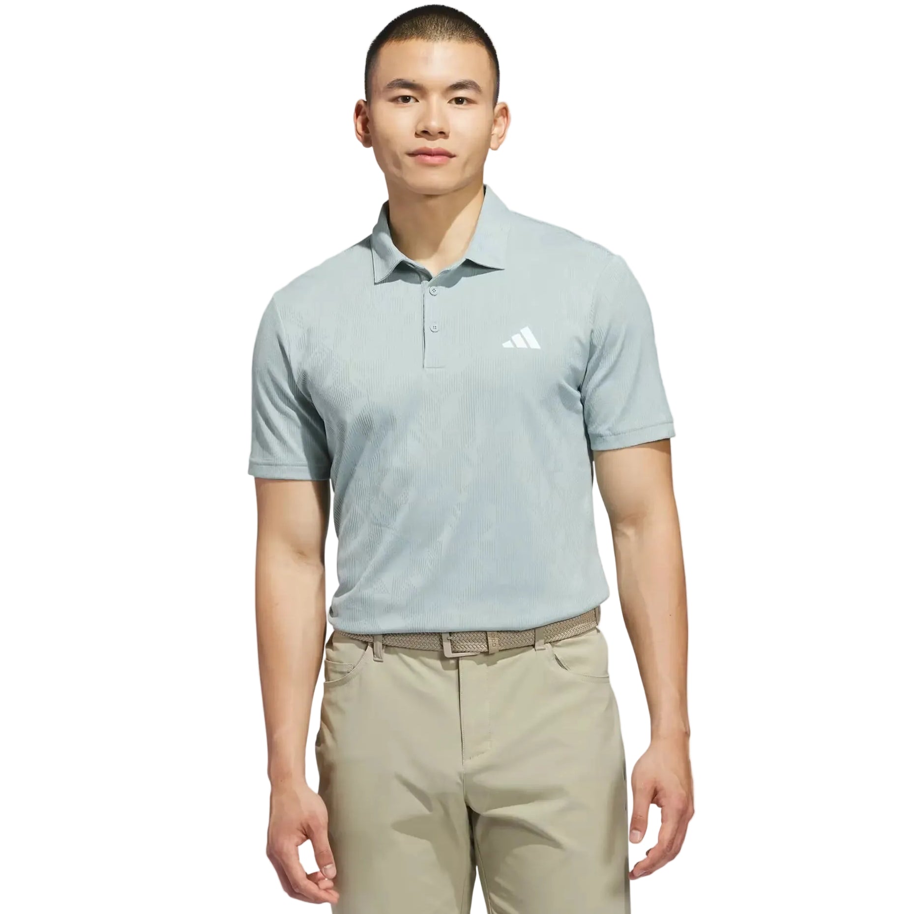 Adidas Ultimate365 Jacquard Polo - Wonder Sage