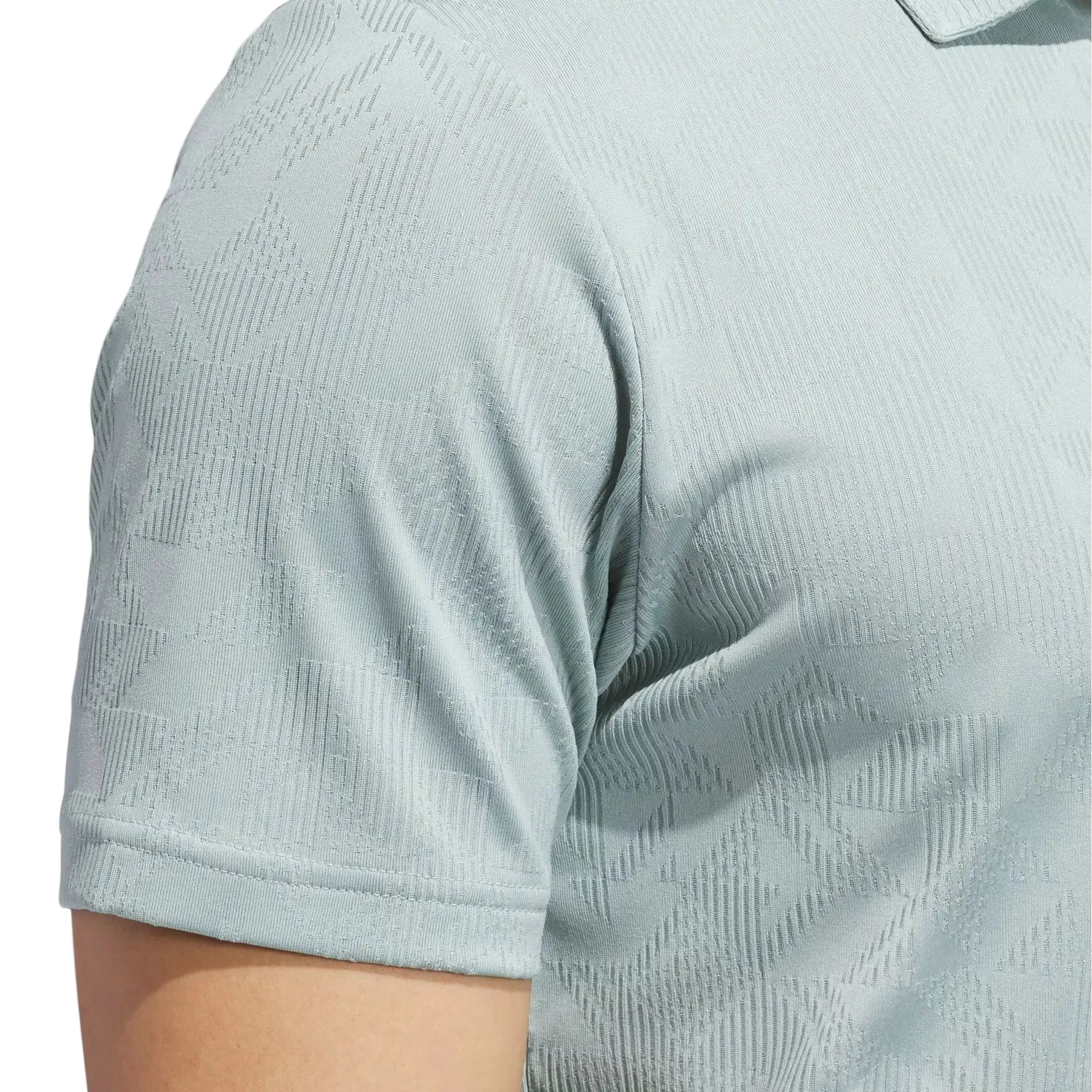 Adidas Ultimate365 Jacquard Polo - Wonder Sage