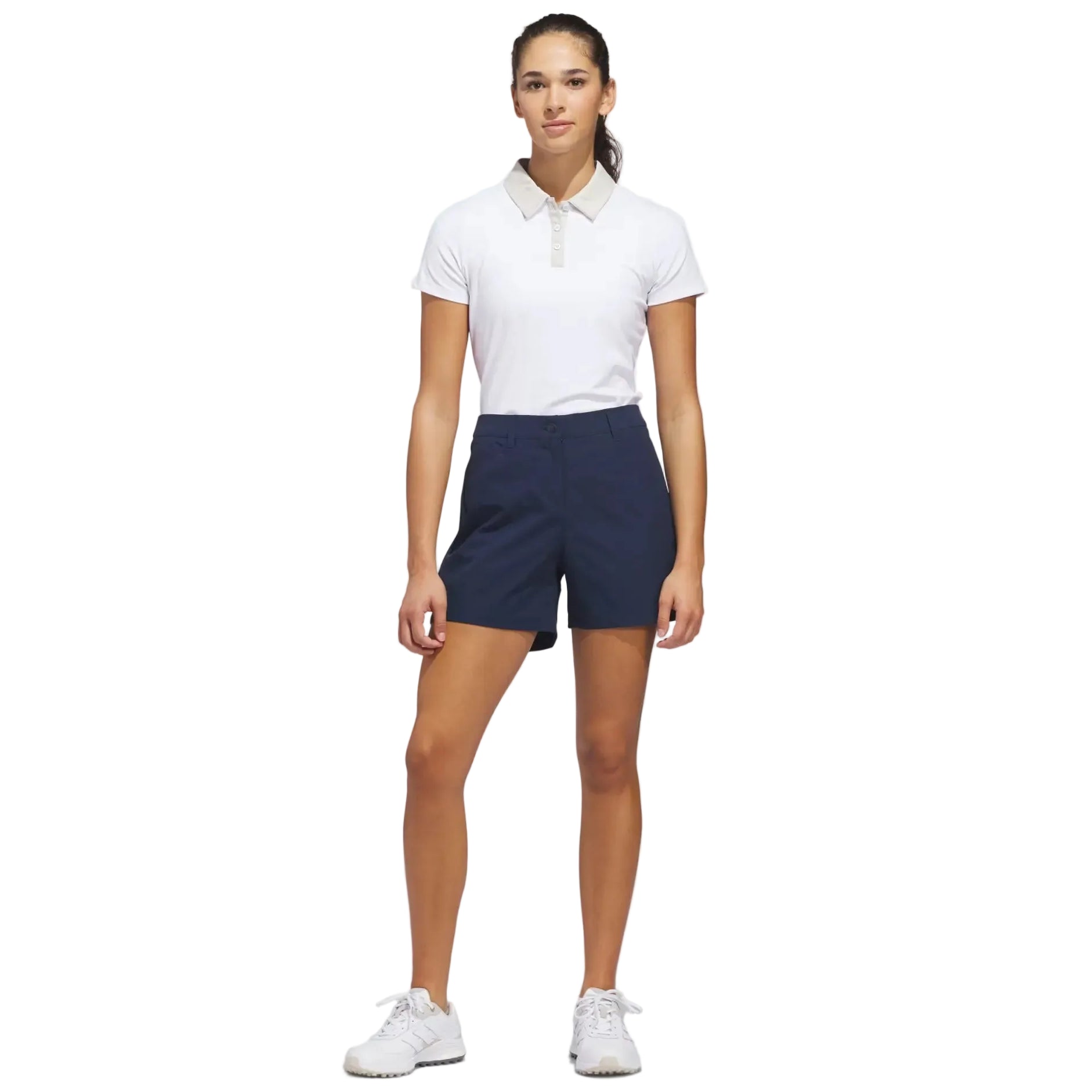 Adidas Ladies Ultimate365+ Twistweave 5-Inch Shorts - Navy