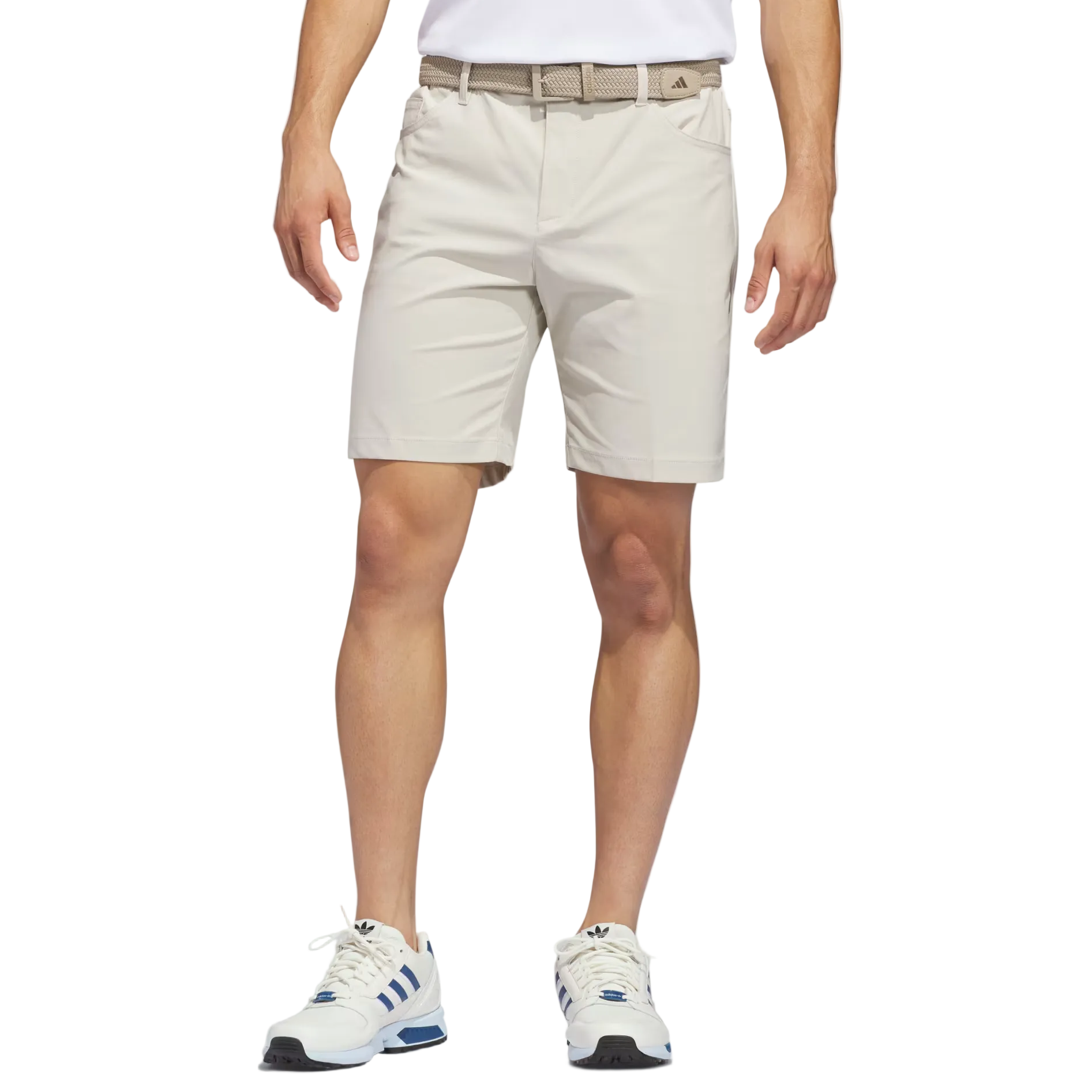 Adidas Ultimate365 5-Pocket Golf Shorts - Beige