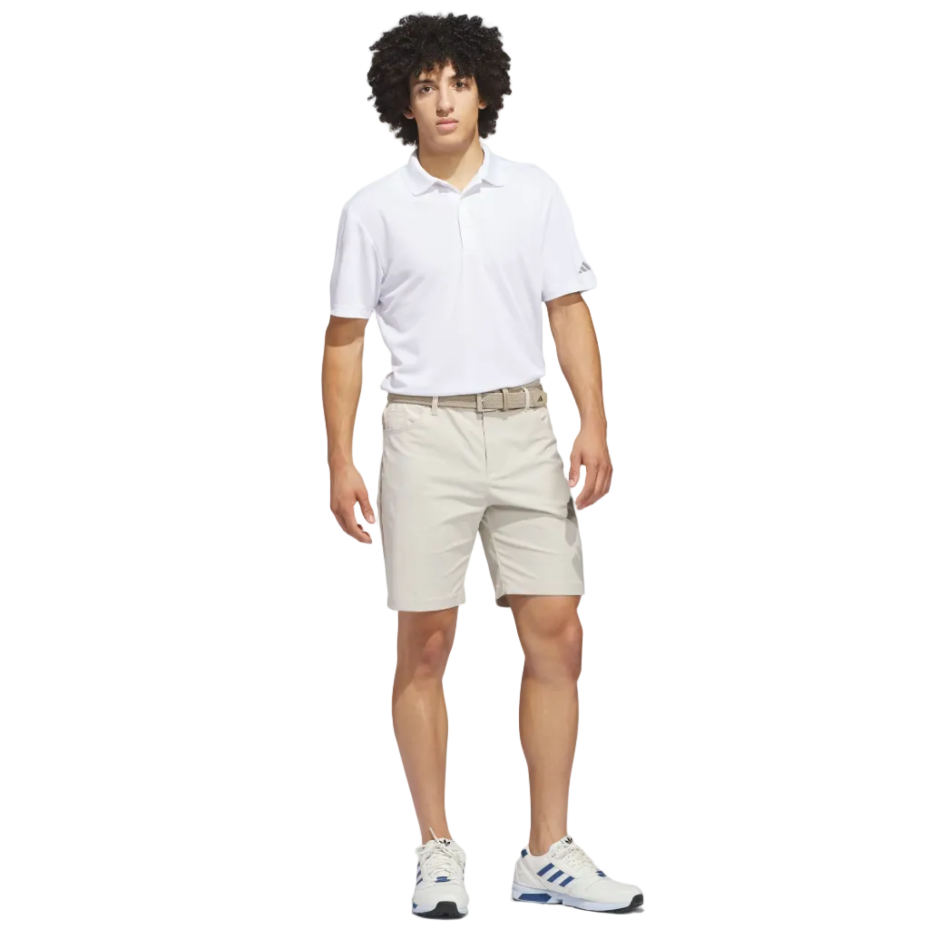 Adidas Ultimate365 5-Pocket Golf Shorts - Beige