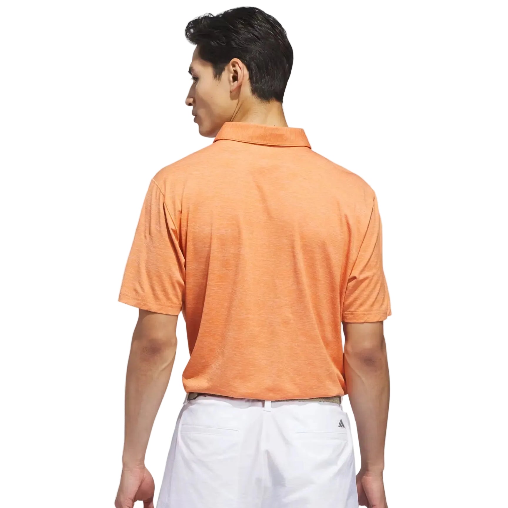 Adidas Ultimate365 Elevated TwistKnit Polo - Dusky Orange