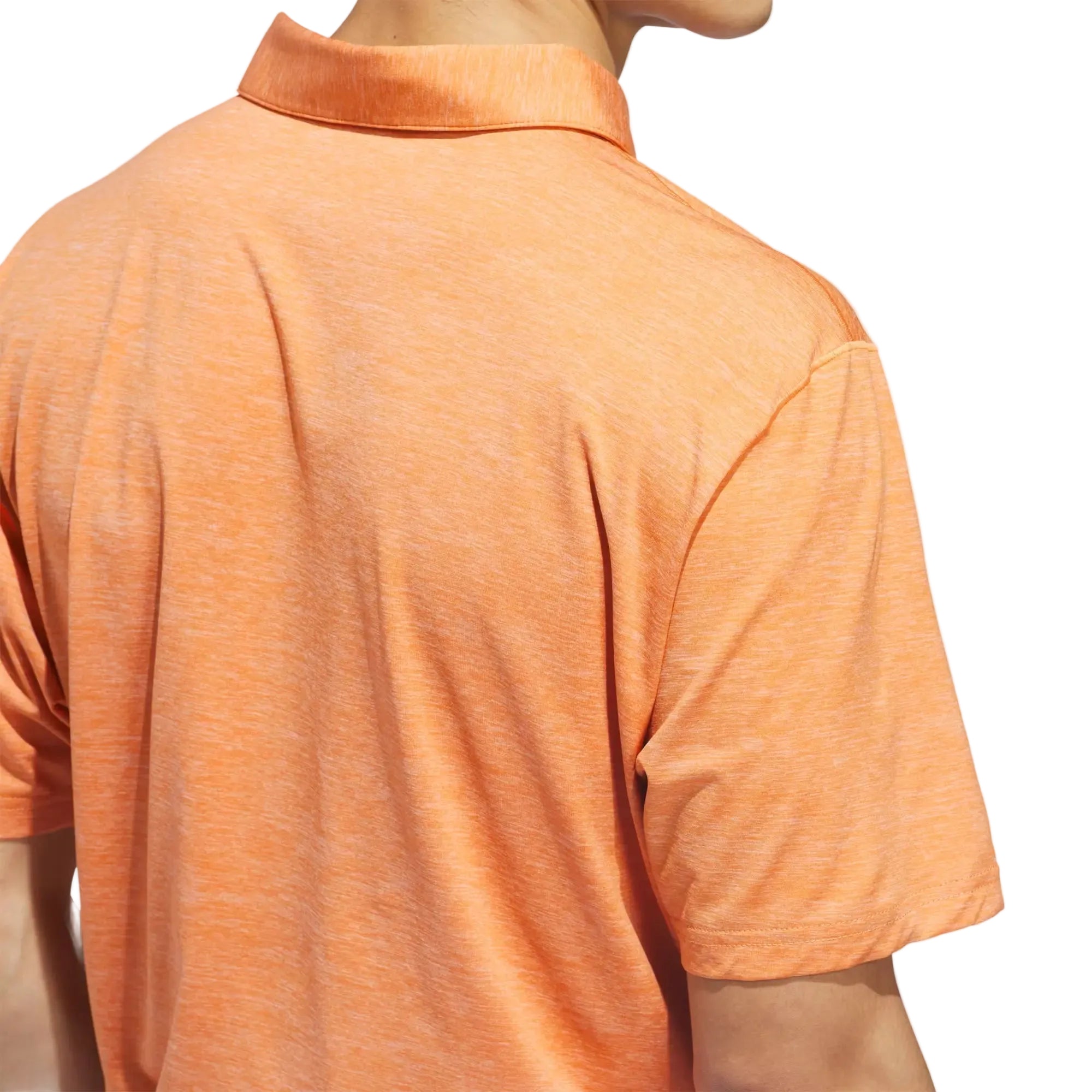 Adidas Ultimate365 Elevated TwistKnit Polo - Dusky Orange