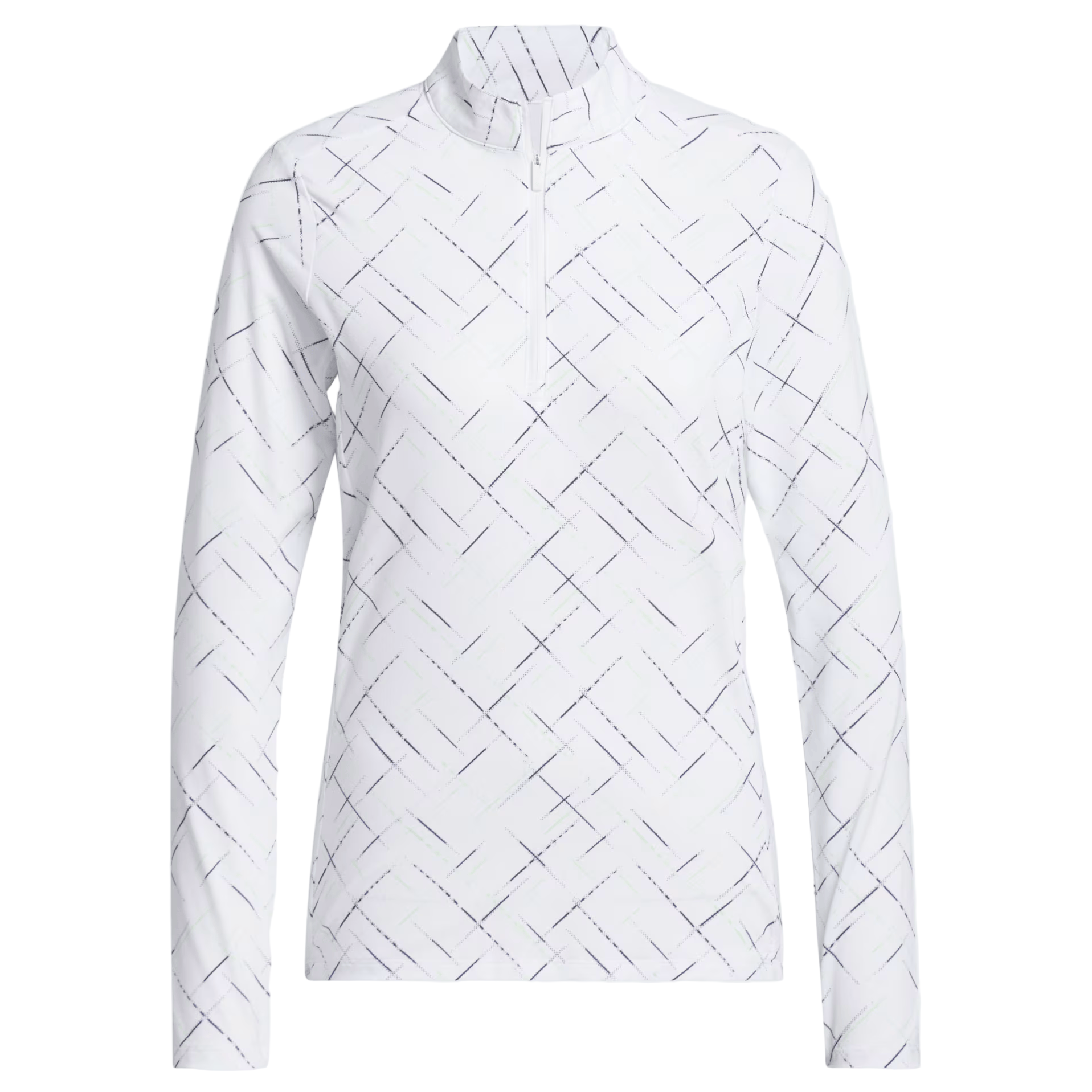 Adidas Ultimate365 Printed Quarter Zip Mock