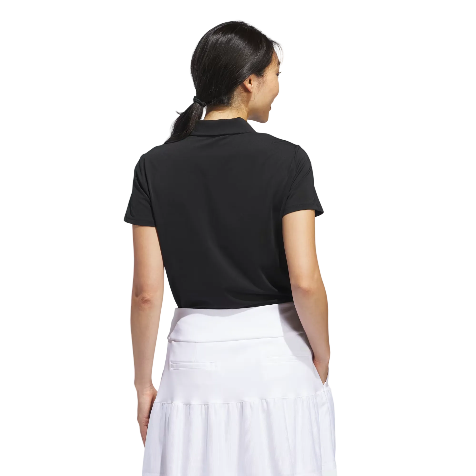 Adidas Ladies Ultimate365 Solid Polo - Black