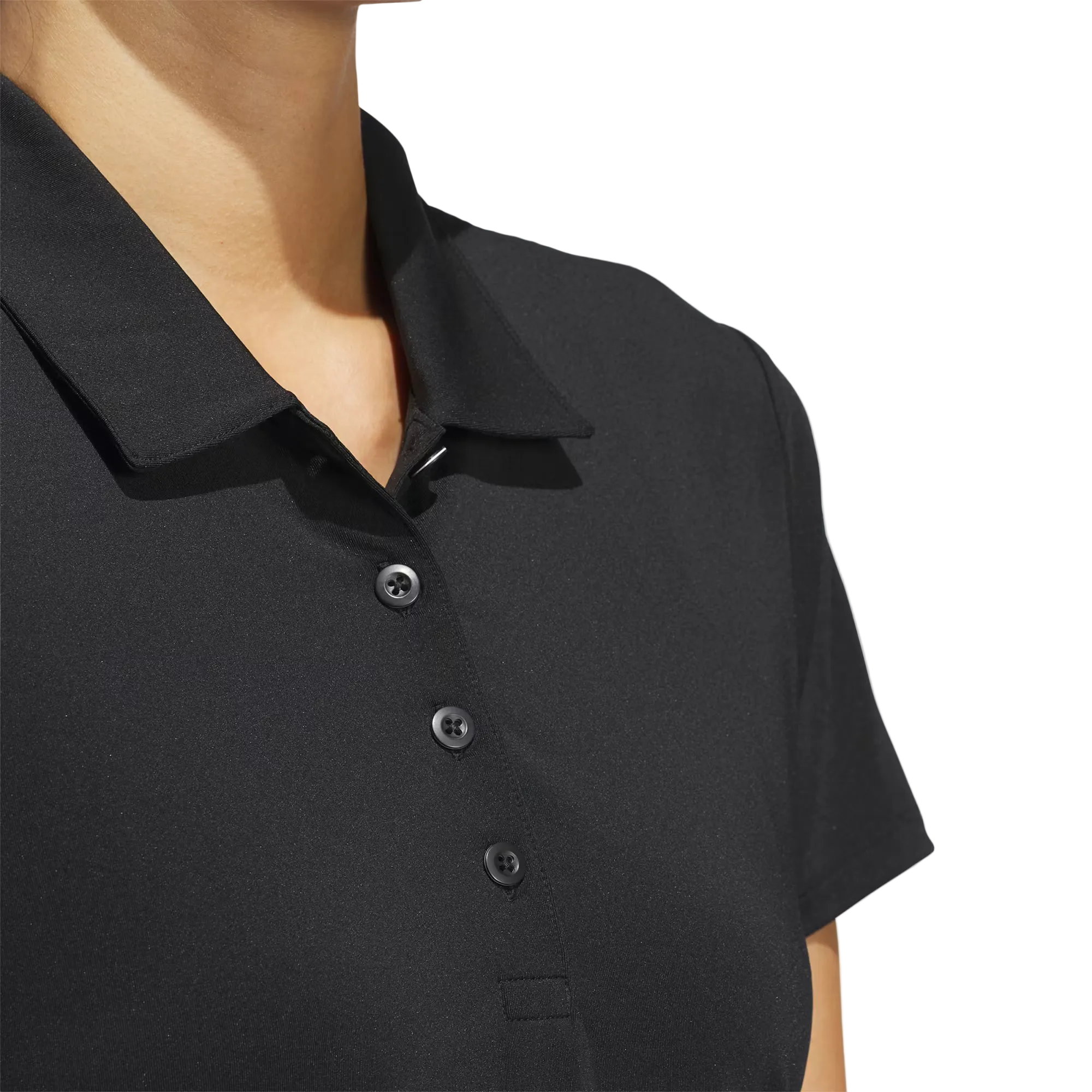 Adidas Ladies Ultimate365 Solid Polo - Black