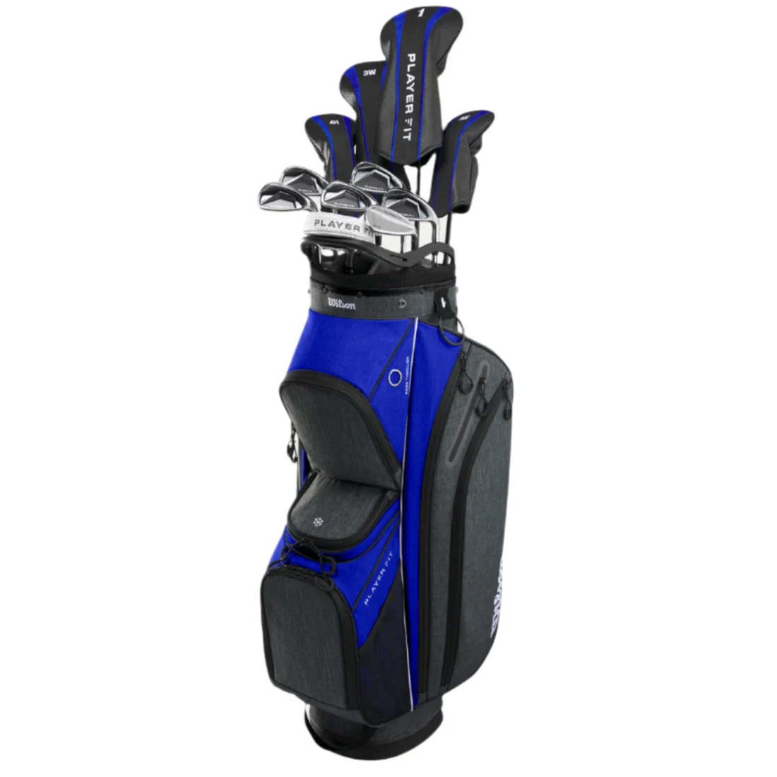 Wilson Mens PlayerFit Steel Golf Package Set - Regular