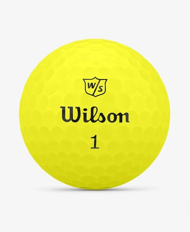 Wilson Staff DUO Soft Yellow Golf Balls - Sleeve
