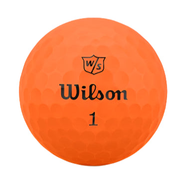 Wilson Staff DUO Soft Orange Golf Balls - Sleeve