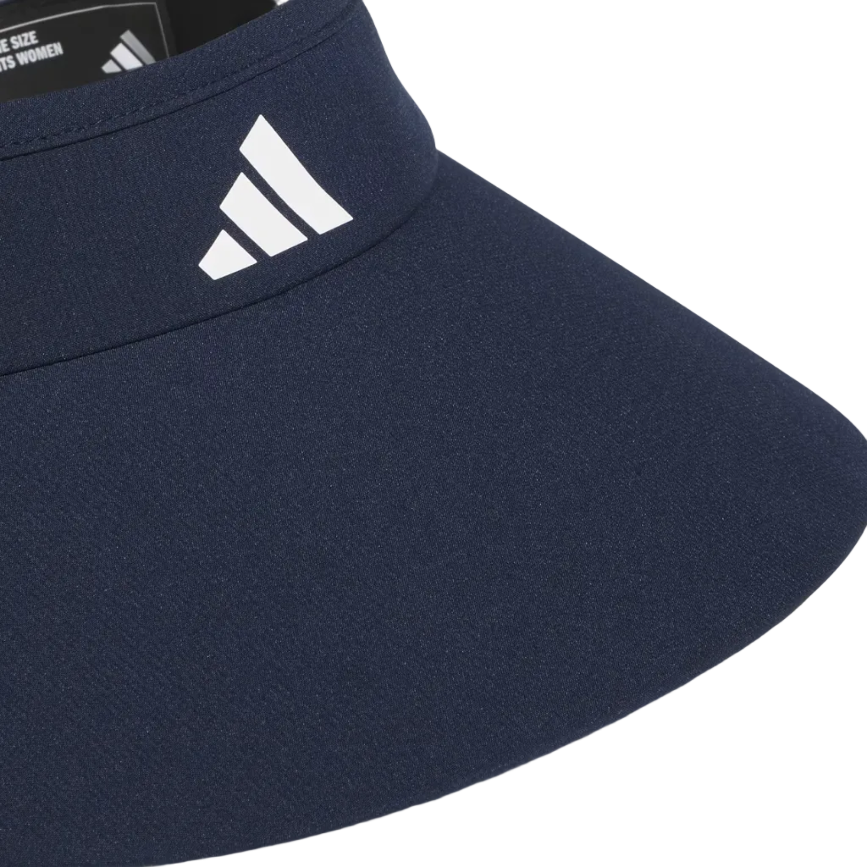 Navy visor with Adidas logo