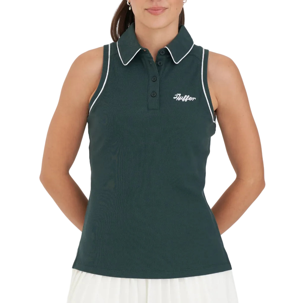 huffer womens golf polo