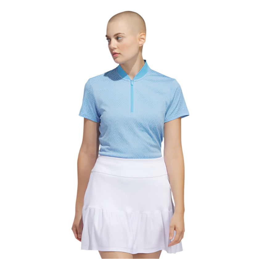 Adidas Women's Ultimate365 Jacquard Polo Shirt