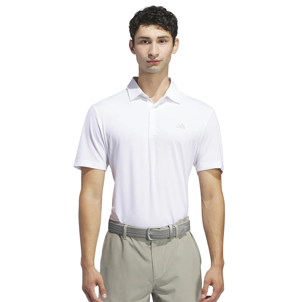 Adidas Men`s Ultimate365 Solid Polo Shirt - White
