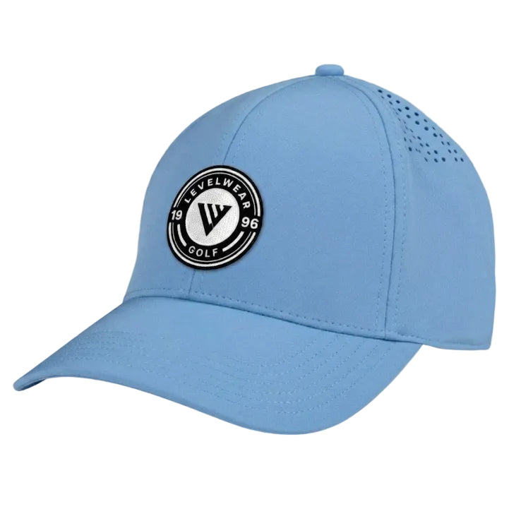light blue golf hat