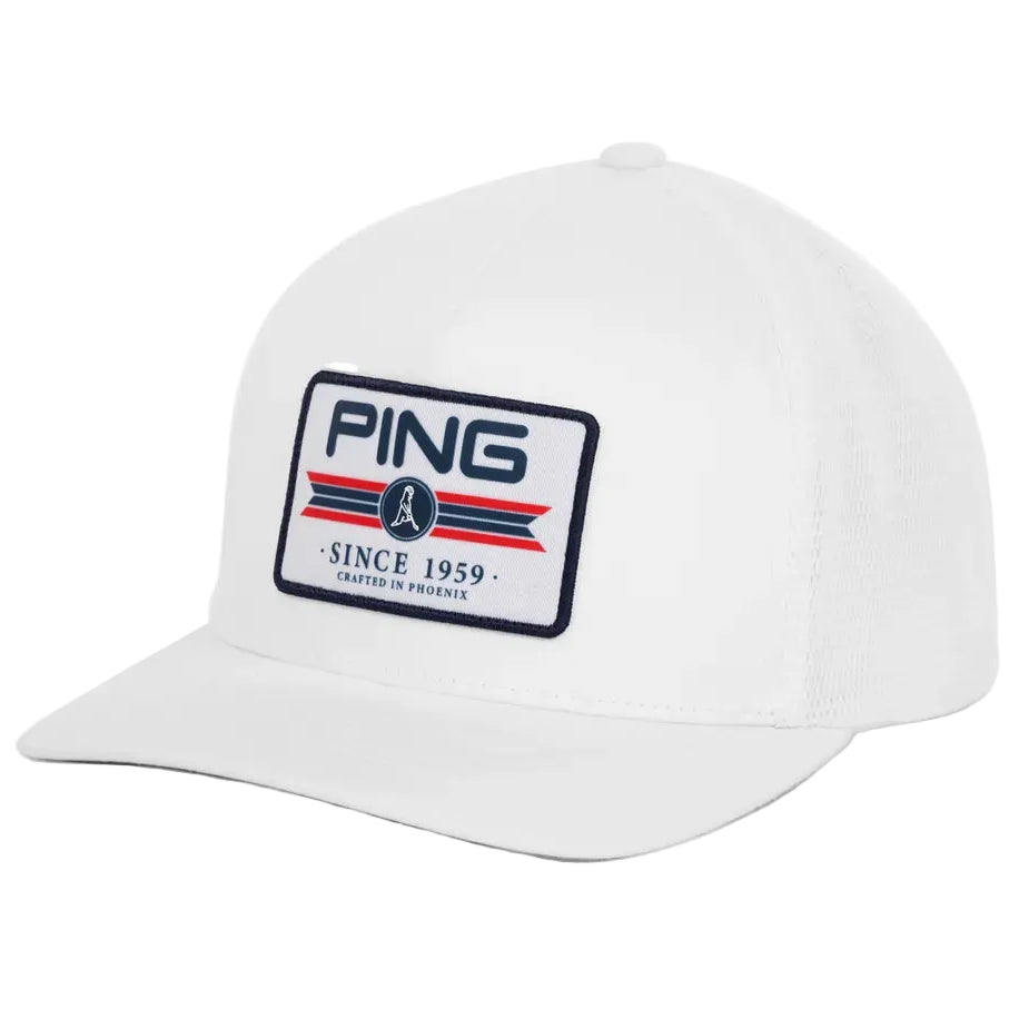 PING Aviator Cap - White