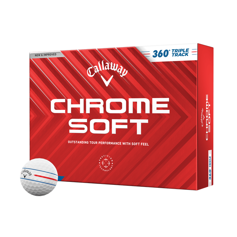 Callaway Chrome Soft 360 Triple Track Dozen