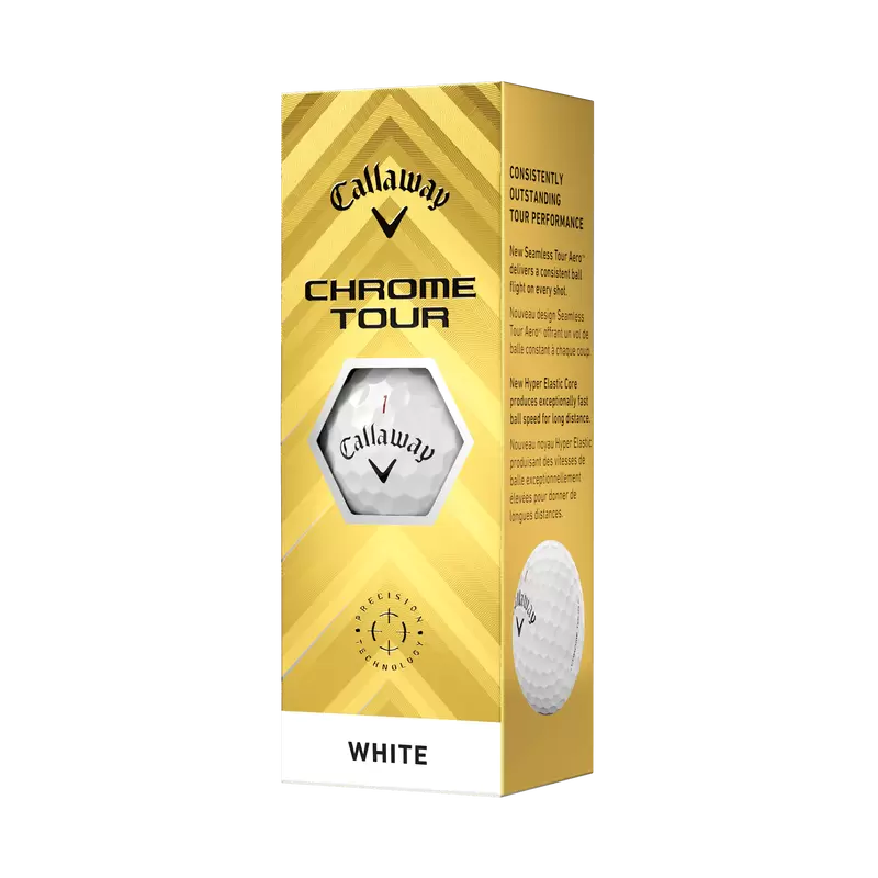 Callaway Chrome Tour Golf Balls - Sleeve