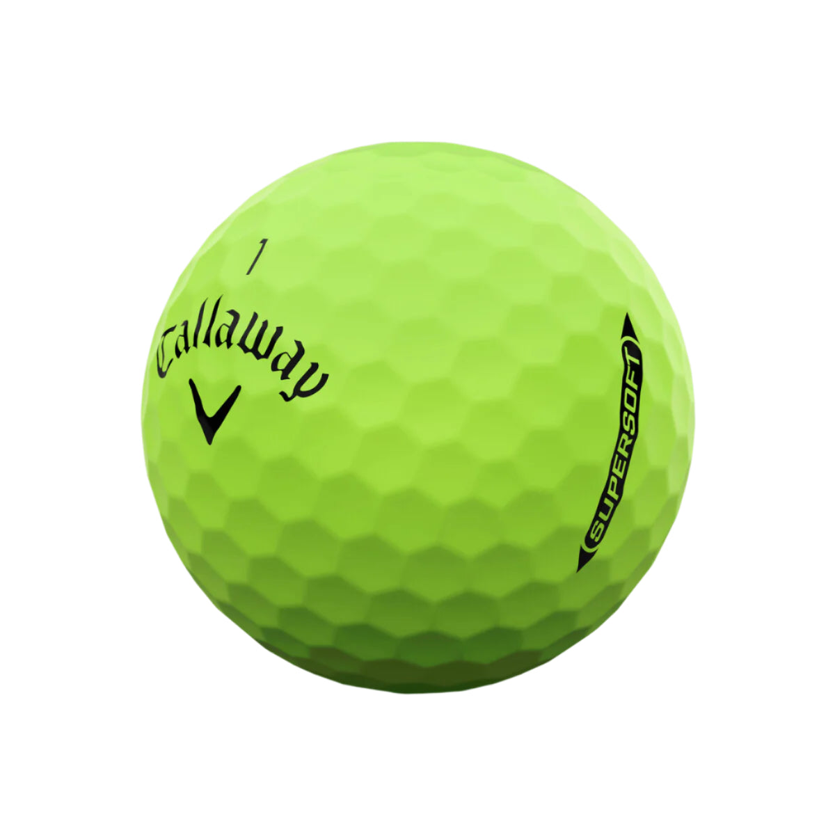Callaway 2025 Supersoft Golf Balls - Green