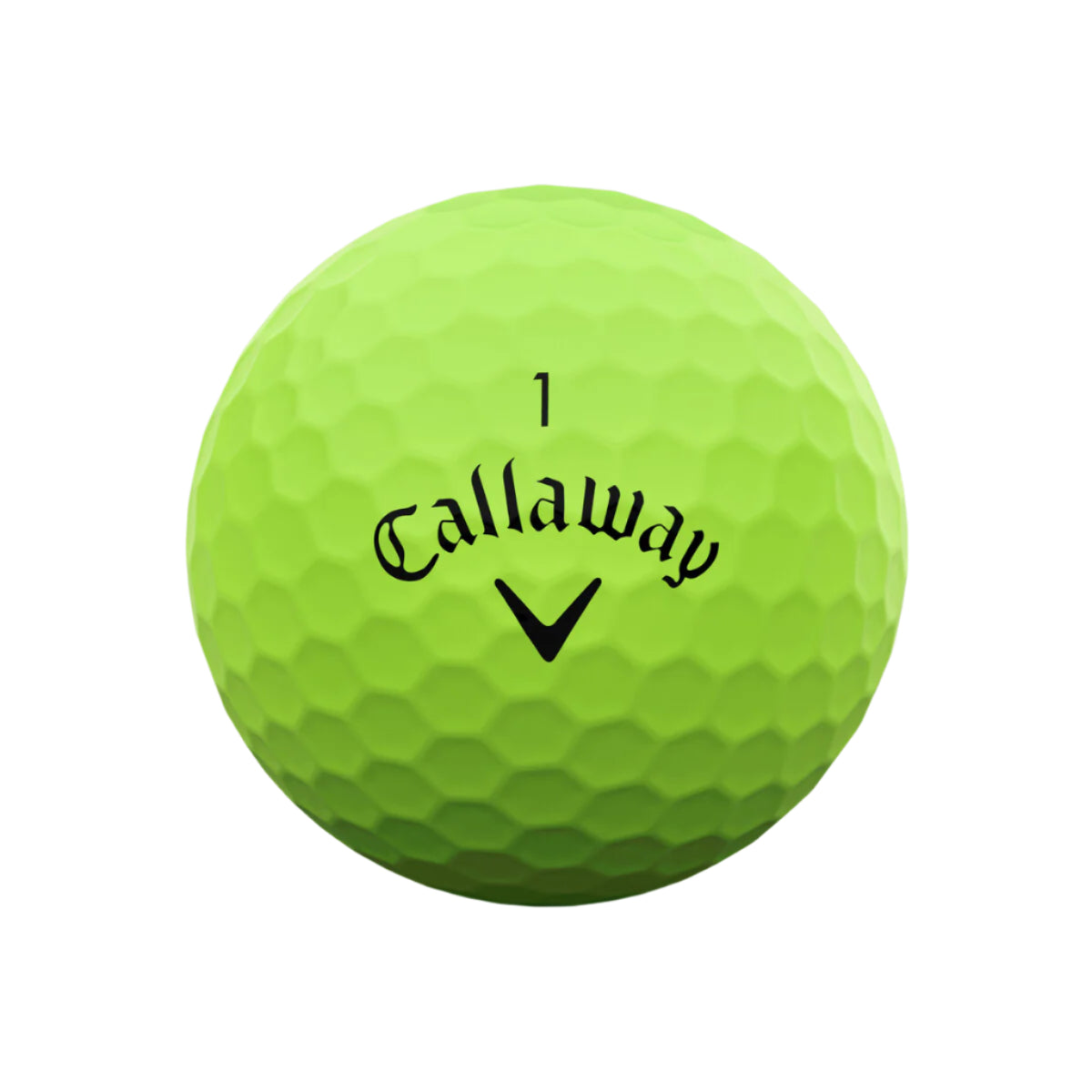 Callaway 2025 Supersoft Golf Balls - Green