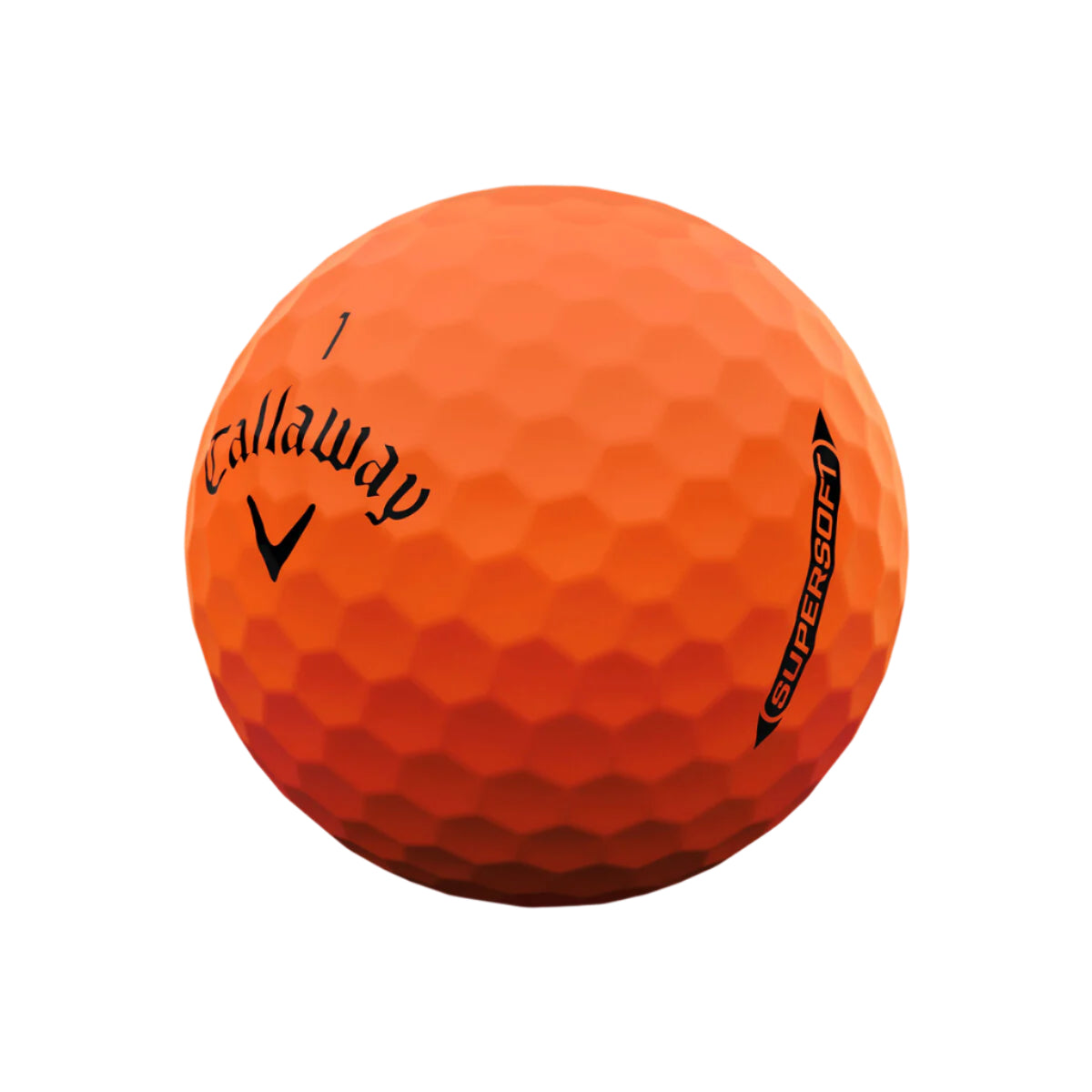 Callaway 2025 Supersoft Golf Balls - Orange