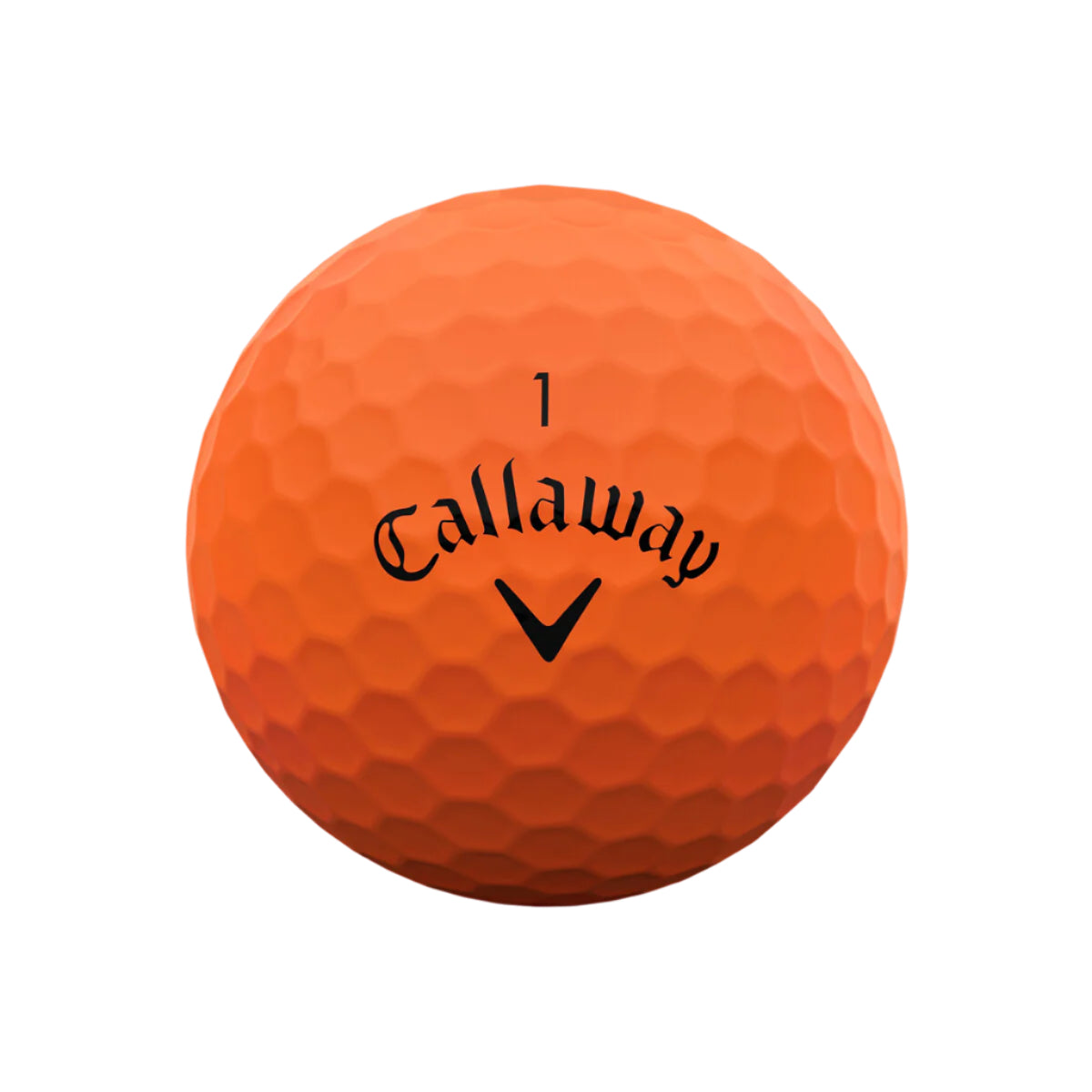 Callaway 2025 Supersoft Golf Balls - Orange