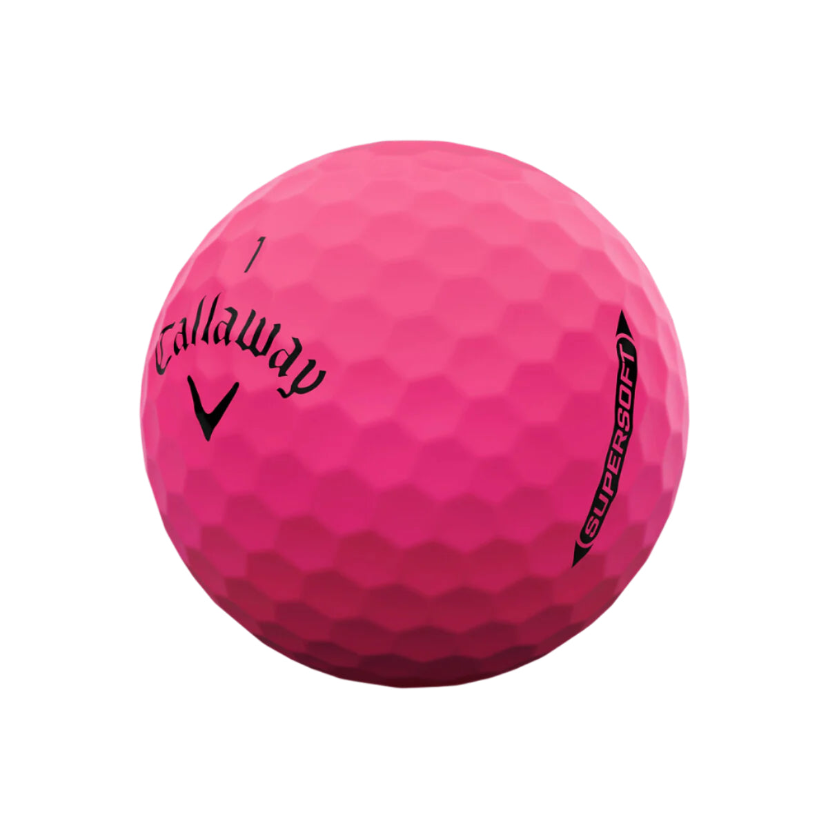 Callaway 2025 Supersoft Golf Balls - Pink