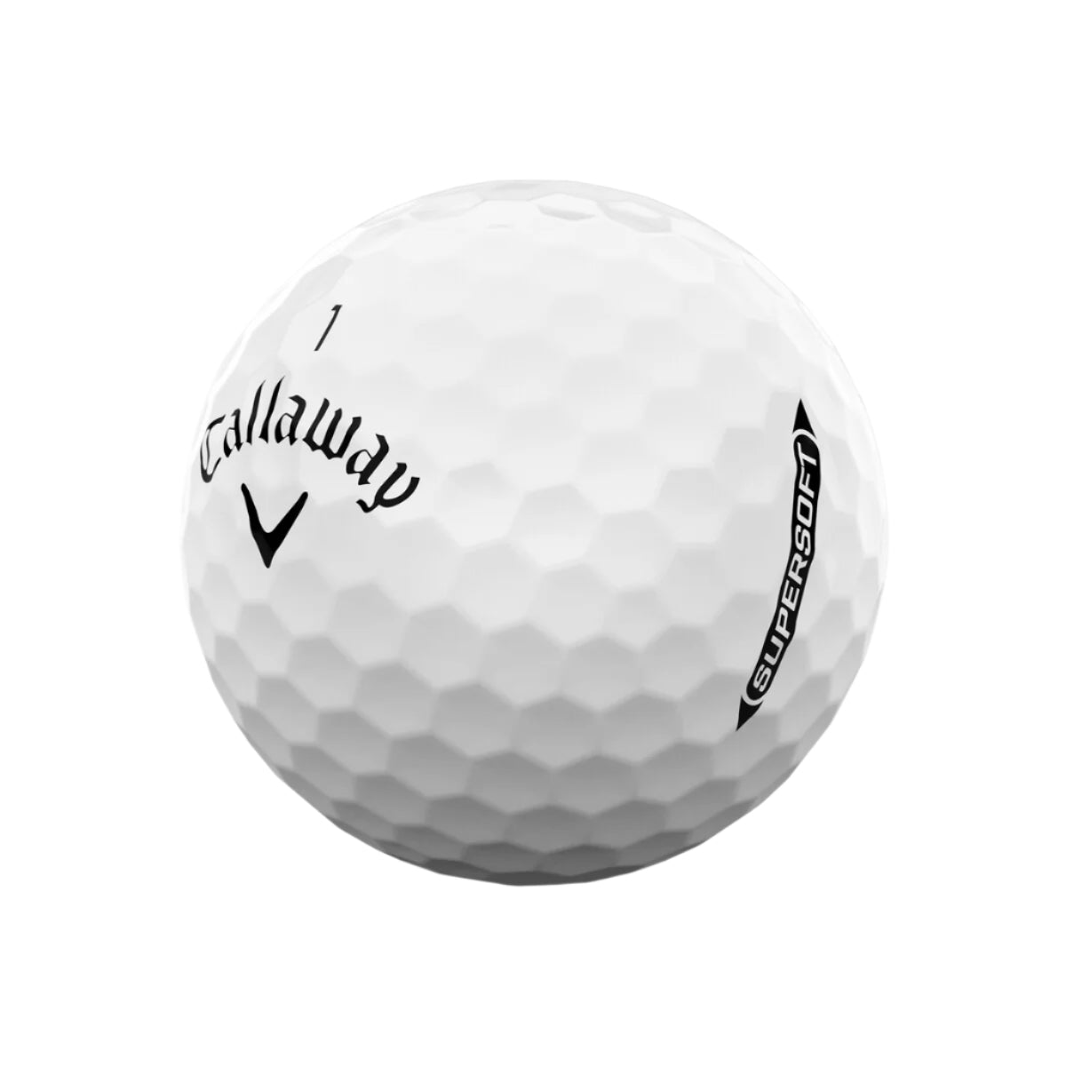 Callaway 2025 Supersoft Golf Balls - White