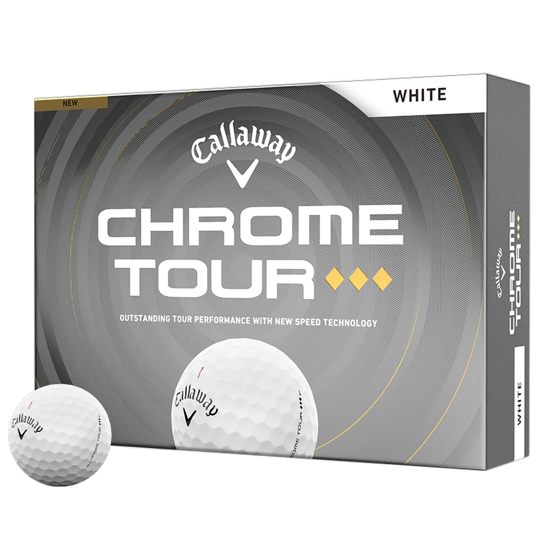 Callaway 26' Chrome Tour Triple Diamond Golf Balls - Dozen