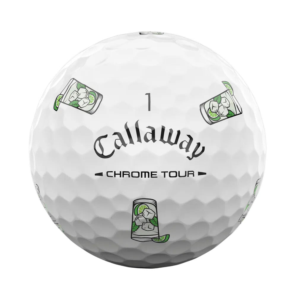 Callaway Limited Edition Cocktails Chrome Tour Balls