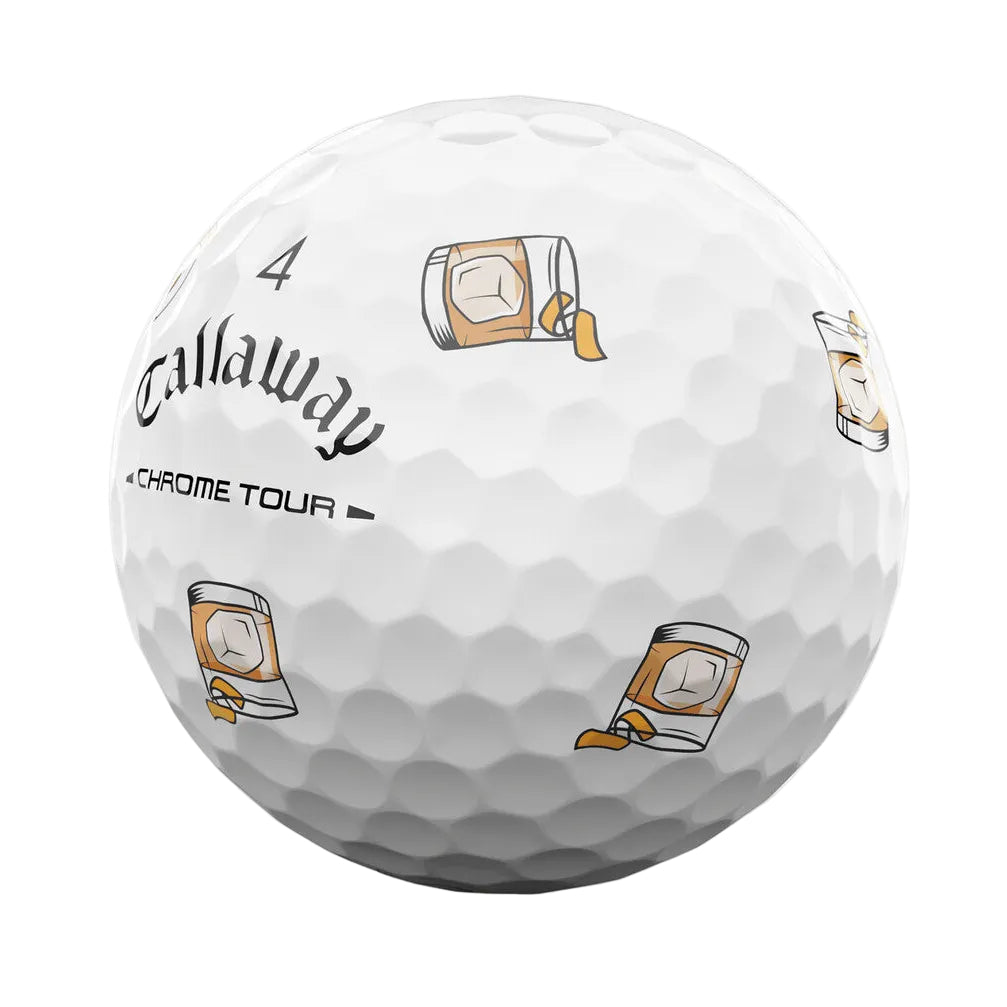 Callaway Limited Edition Cocktails Chrome Tour Balls