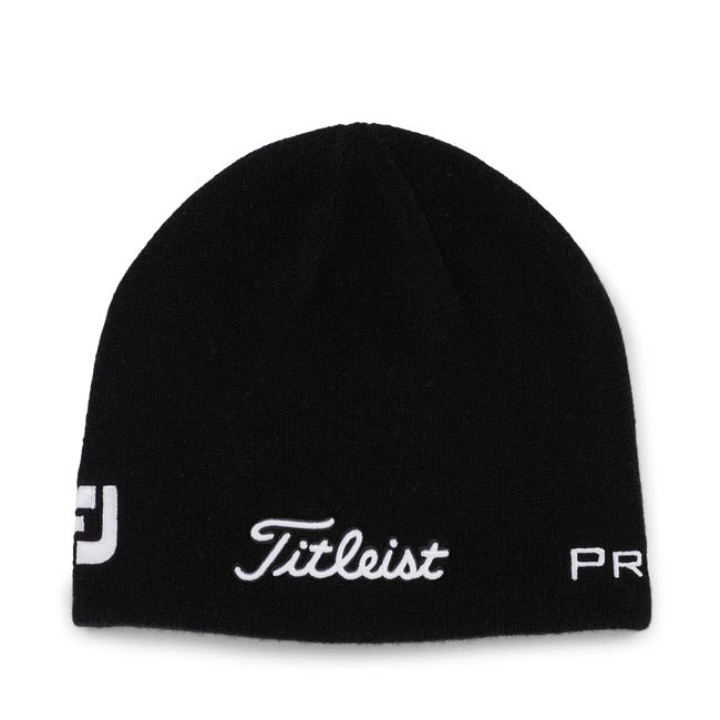Titleist Tour Merino Wool Golf Beanie Black