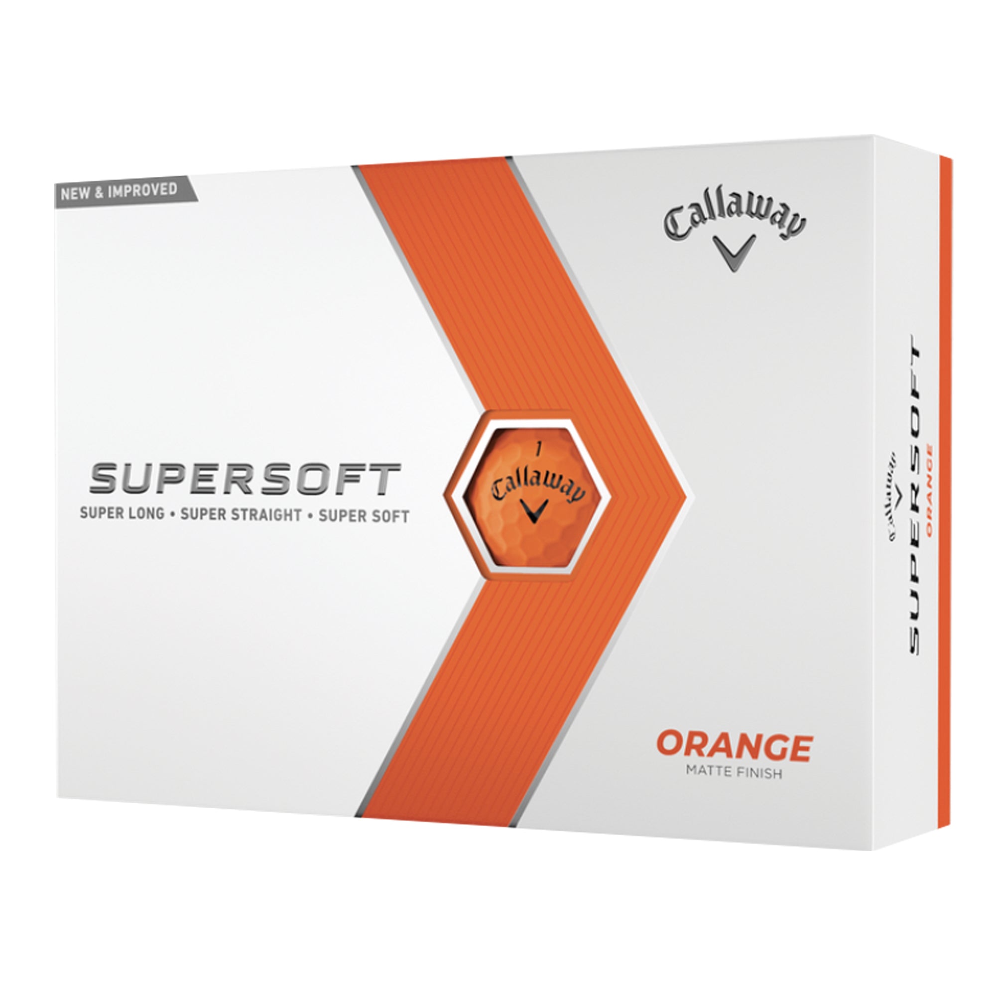 Callaway Supersoft Matte Orange Dozen