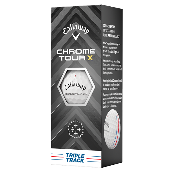 Callaway Chrome Tour X Triple Track Golf Balls - Dozen