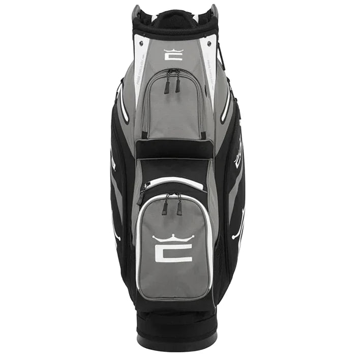 Cobra Signature Cart Bag - Bright White/Castlerock/Puma Black