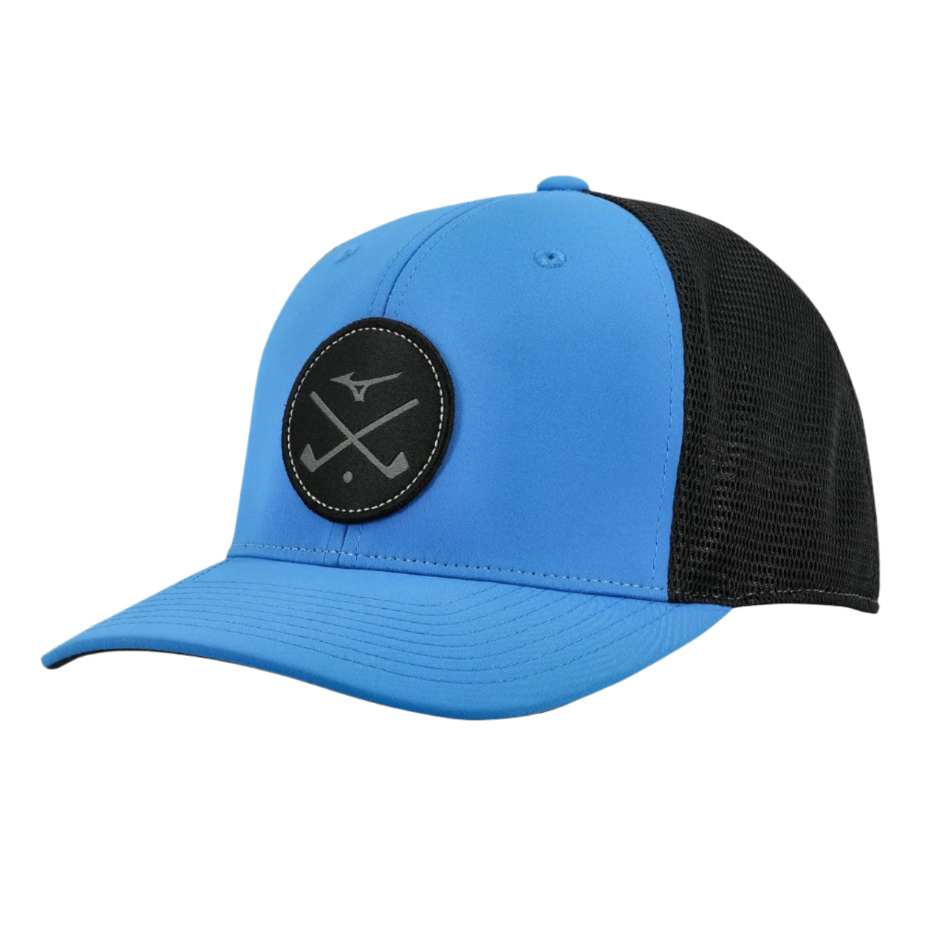 Mizuno Crossed Clubs Meshback Cap - Brilliant Blue