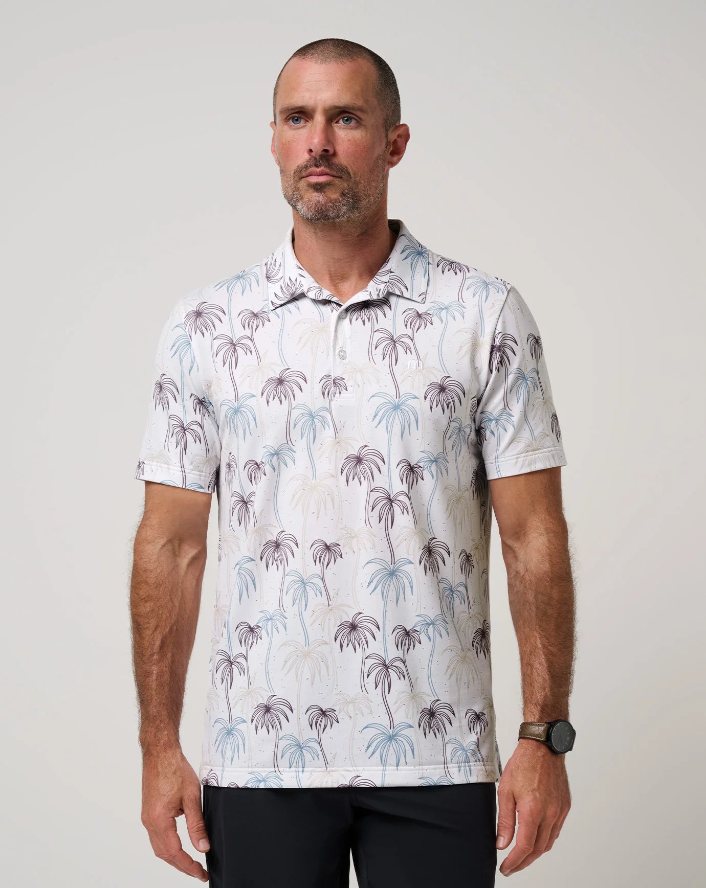 TravisMathew Featherweight Palms Polo