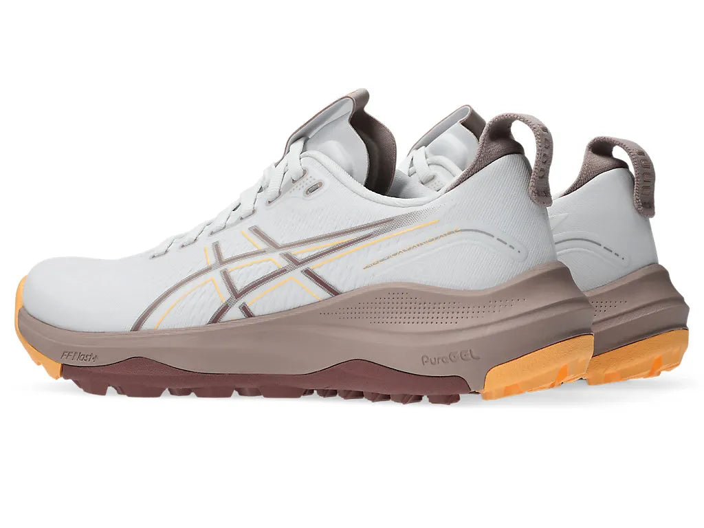 Asics Ladies GEL Kayano Ace 3 Golf Shoes - White/Orange Glow