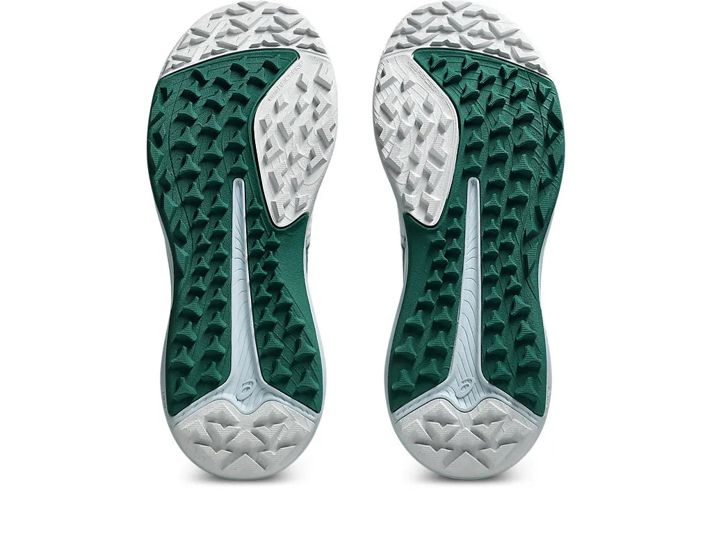 Asics Men's GEL Kayano Ace 3 Golf Shoes - White/Jasper Green