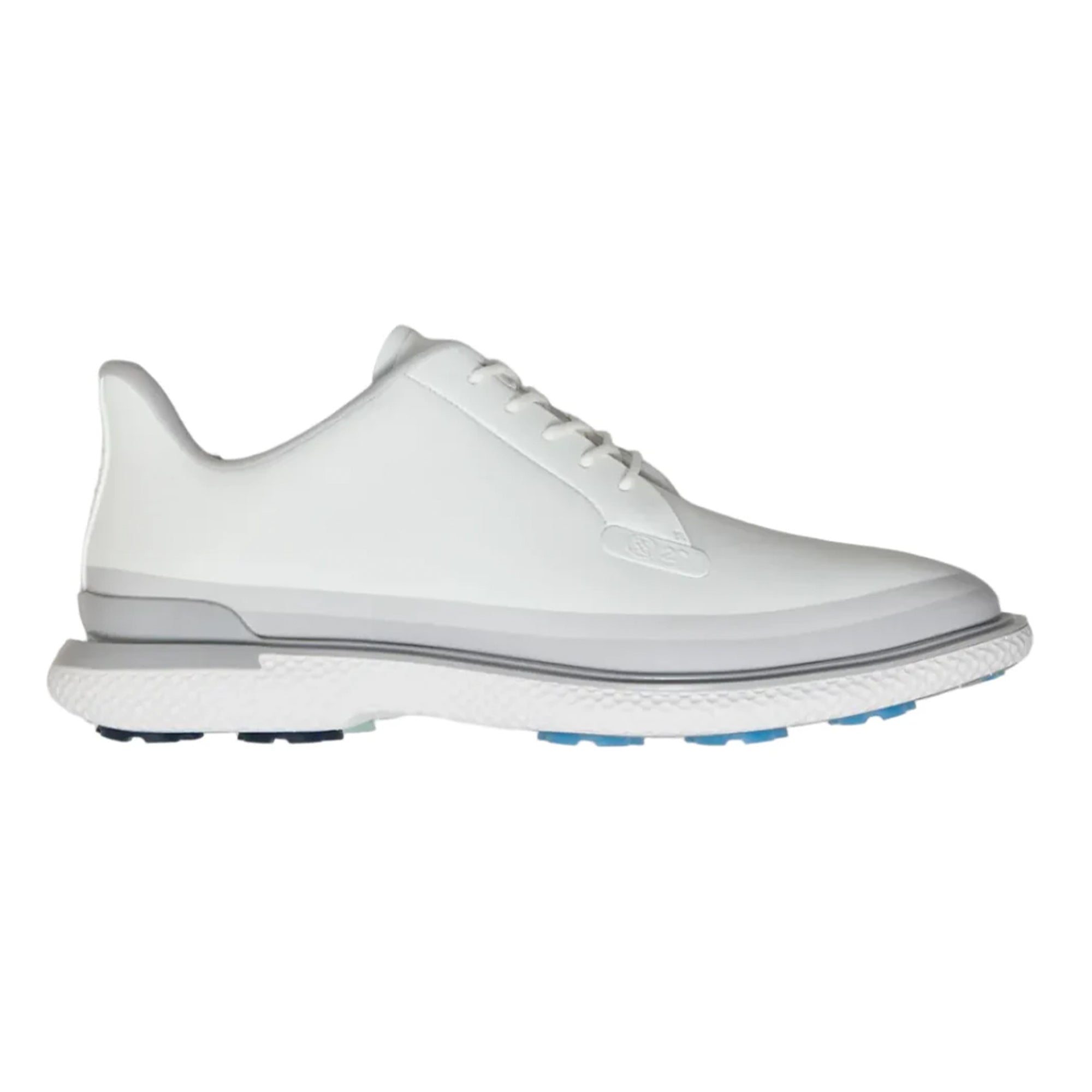 G/Fore Gallivan2R Tuxedo Stripe Golf Shoes - Snow/Nimbus