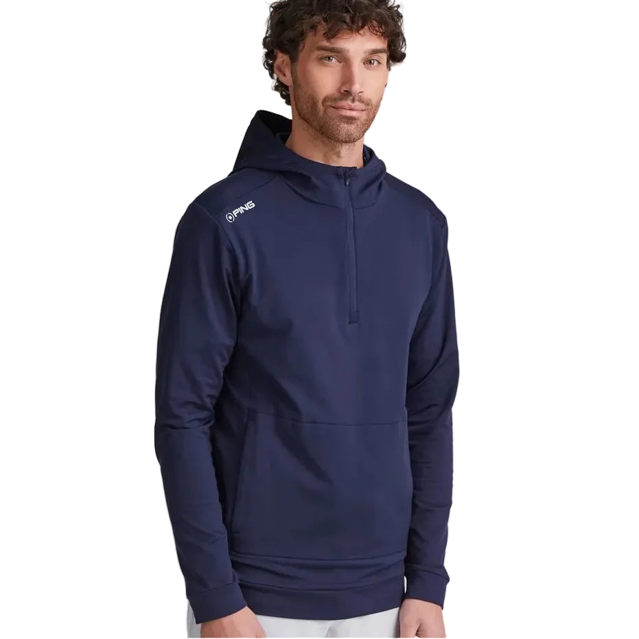 PING Haldon Hooded Fleece - Navy